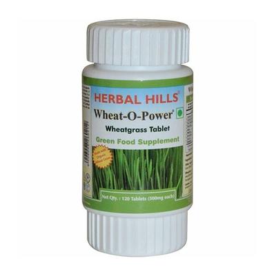 Herbal Hills Wheat-O-Power Tablet 120's - Diabetes Care (Ayush)