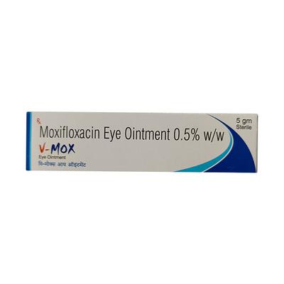 V MOX Eye Ointment 5gm - Eye Infections-Eaa