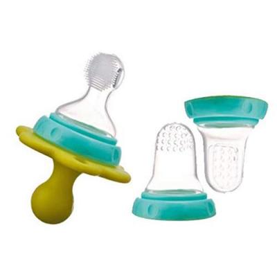 Farlin Grip N Bite Lollipops Baby Oral Set - Green 1's - Pacifiers & Teethers