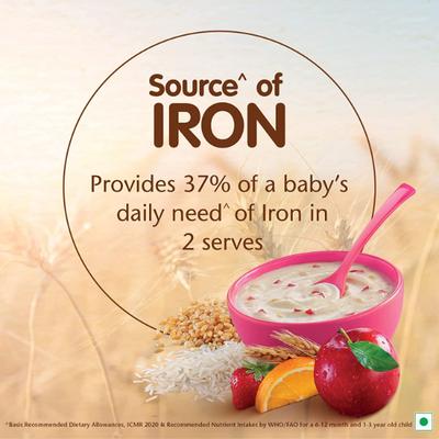 Nestle Cerelac Stage 3 (10 Months+) Powder 300 gm - Wheat-Rice Mixed Fruit (Refill Pack) - Baby And Infant Supplements