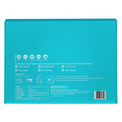 Peebuddy Paper Toilet Seat Cover 250's - Toilet Seat Sanitizer