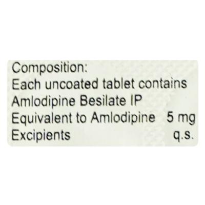 Avacard 5mg Tablet 10'S - Hypertension-Cal