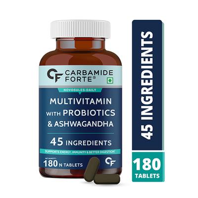 CF Novasules-Daily Multivitamins with Probiotics Veg Tablet 180's - Multi-Vitamins
