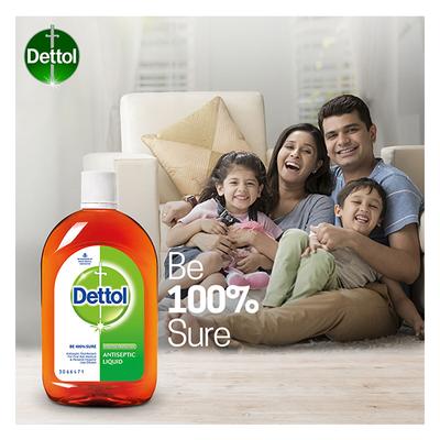 Dettol Antiseptic Liquid 210 ml - Wound/Burns