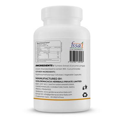 Goldenacacia Herrbals Curcumin 500 mg Capsule 240's - Pure Herbs