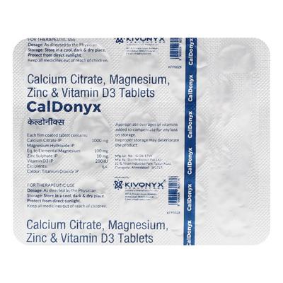 CALDONYX Tablet 15's - Supplements-Vam
