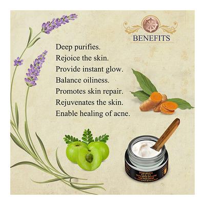 Bioayurveda Basics Youth Detox Anti-Acne Face Pack Creme 20 gm - Facial Kits