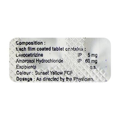 LECET AM Tablet 10's - Cough And Cold-Cou