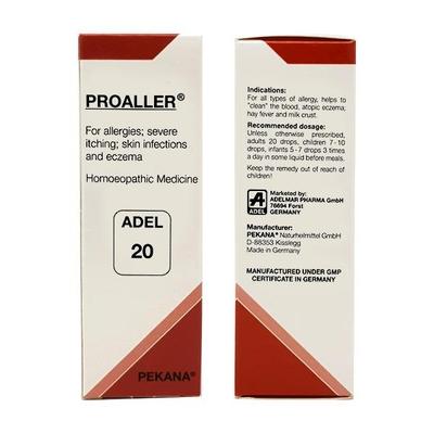 Adel 20 Proaller Drops 20 ml - Homeopathic Drops