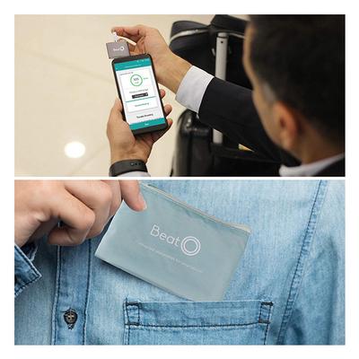 BeatO Smart Glucometer Kit (Mobile Connected Glucometer 1's + Test Strips 20's) - Blood Glucose Monitors/Strips