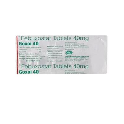 Goxoi 40mg Tablet 10'S - Gout