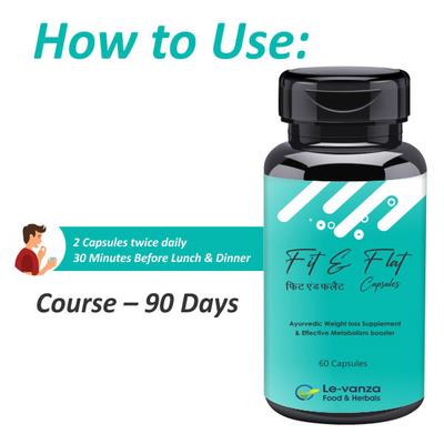 Le-Vanza Fit & Flat Capsule 60's - Speciality Medicines