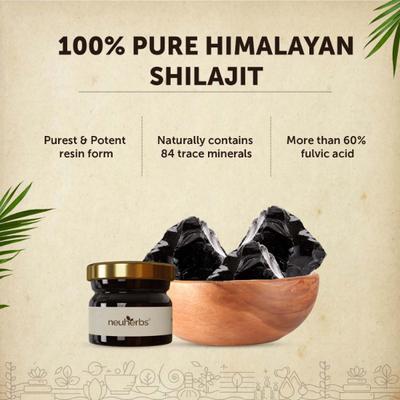 Neuherbs Pure Himalayan Shilajit Resin 15 gm - Sexual Care