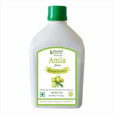 Bhumija Lifesciences Amla Juice 1 litre - Herbal Dietary Supplement