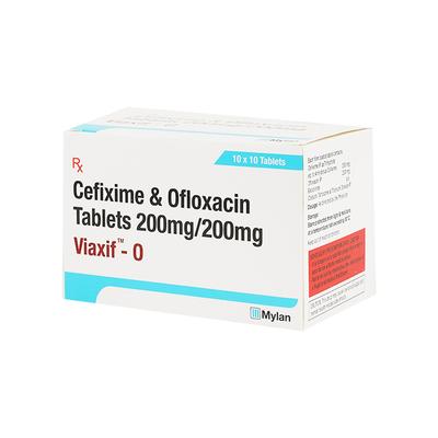 VIAXIF O 200 Tablet 10's - Bacterial Infections-Cep