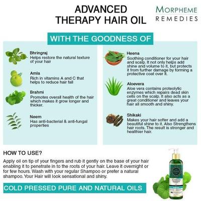 Morpheme Remedies Anti-Dandruff Hair Oil 200 ml - Hair Oils