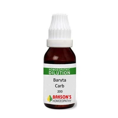 Bakson's Baryta Carb 200 CH Liquid 30 ml - Dilutions
