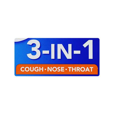 Vicks 3-in-1 Cough-Nose-Throat Lozenges - Orange Menthol 8's - Sore Throat Lozenges