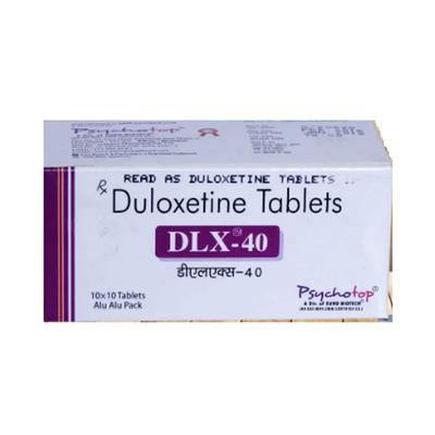DLX 40mg Tablet 10's - Depression-Ant
