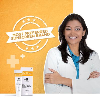 UV DOUX SILICONE SUNSCREEN SPF 50 PA+++ Gel(Topical) 50gm - Body Sunscreen