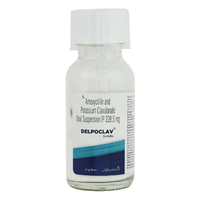Delpoclav 228.5mg Oral Suspension 30ml - Bacterial Infections-Pen
