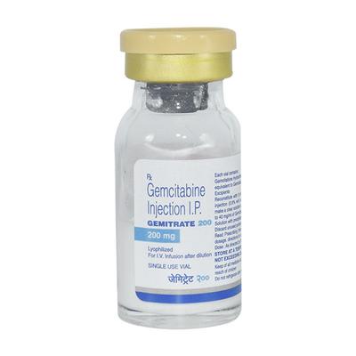 Gemitrate 200mg Injection 1's - Cancer Oncology-Cyt