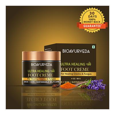 Bioayurveda Ultra Healing Foot Creme 60 gm - Foot Creams & Lotions