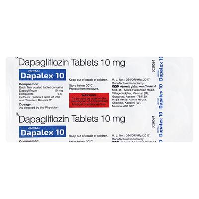 DAPALEX 10 Tablet 10's - Diabetes-Ant
