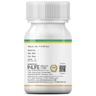 INLIFE Garcinia Cambogia 1600 mg Vegetarian Capsules 60's - Herbal Dietary Supplement