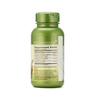 GNC Herbal Plus Energy Formula Vegetarian Capsules 100's - Vital Health