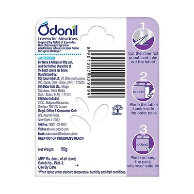 Odonil Air Freshener Lavender Meadows 50 gm - Air Fresheners