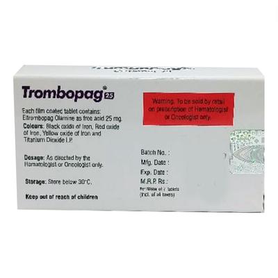 TROMBOPAG 25 Tablet 7's - Blood Clot-Ant