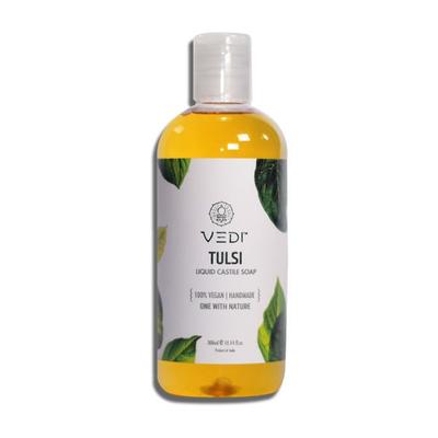 VEDI Castile Soap Liquid - Tulsi 300 ml - Personal Care (Ayush)