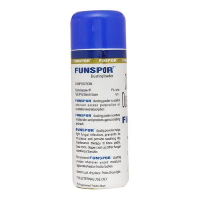 Funspor Dusting Powder 100gm - Fungal Infections-Taa
