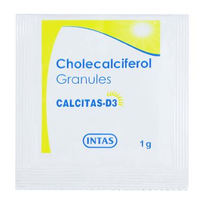 CALCITAS D3 Granules 1gm - Supplements-Vit