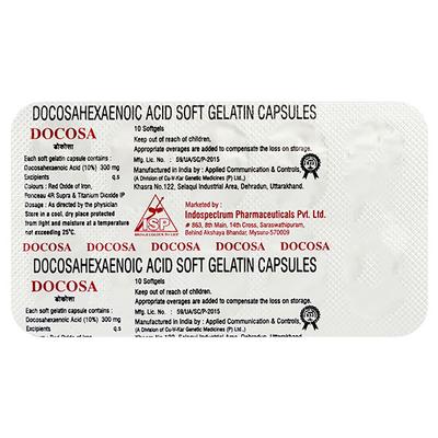 DOCOSA Capsule 10's - Supplements-Vam