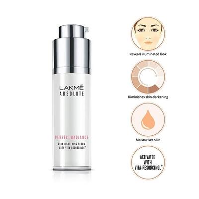 Lakme Absolute Perfect Radiance Skin Lightening Serum 30 ml - Face Serum