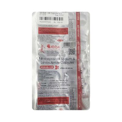 ABIRAB LSR Capsule 10's - Gastro Intestinal Motility Disorders-GIT