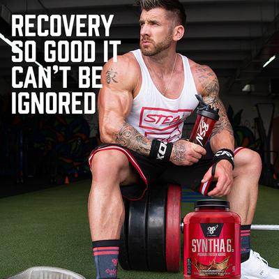 BSN Syntha-6 Premium Protein Matrix Powder - Vanilla Ice Cream Flavour 5 lb - Workout Essentials