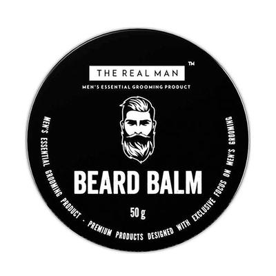 The Real Man Organic Beard Balm and Conditioner 50 gm - Beard Balm