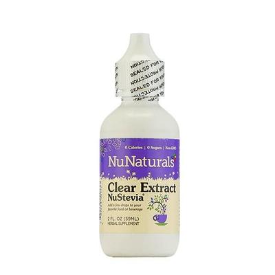 Nunaturals Clear Extract Nustevia Liquid 59 ml - Herbal Dietary Supplement