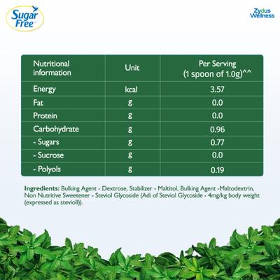 Sugar Free Green Stevia Pellets 100's - Sugar Substitute