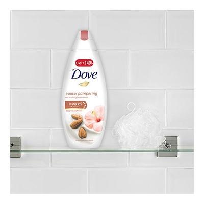 Dove Purely Pampering Nourishing Body Wash - Almond Cream & Hibiscus 190 ml - Shower Gels & Body Wash