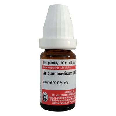 Dr. Willmar Schwabe Acidum Aceticum 200 CH Drops 10 ml - Homeopathic Drops