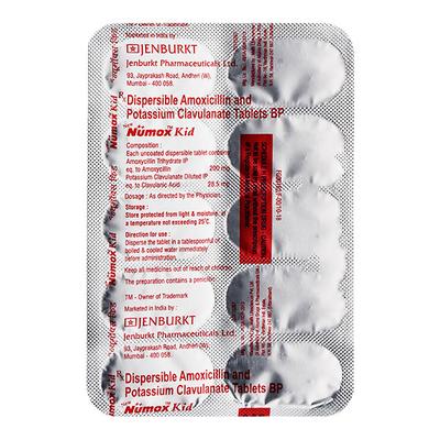 NUMOX KID NEW Tablet 10's - Bacterial Infections-Pen