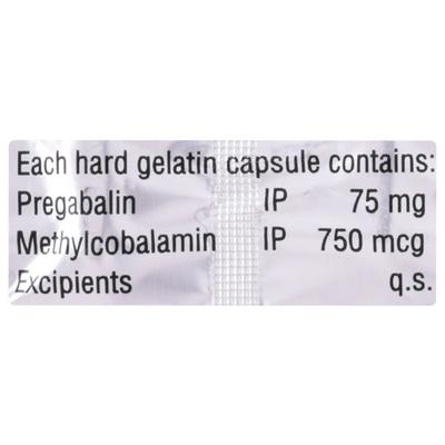 Neuroprime PG 75/750mcg Capsule 10'S - Neuropathic Pain-Dru