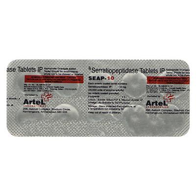SEAP 10 Tablet 10's - Pain relief-Ant