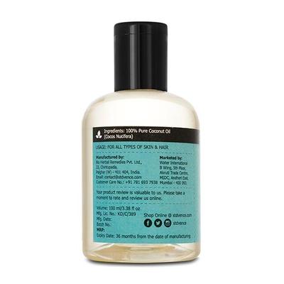 ST. D'Vence Organic and Virgin Coconut Oil 100 ml - Hair Oils
