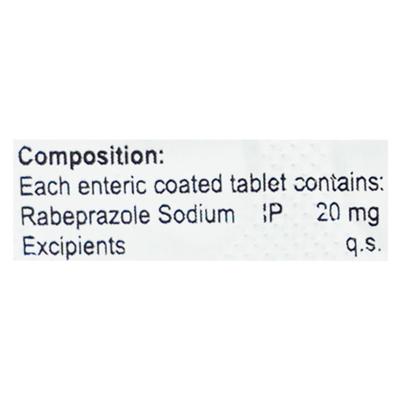 Rebozen 20mg Tablet 10'S - Ulcer/Reflux/Flatulence-Aaa