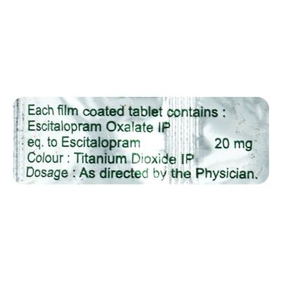 Taloprex 20mg Tablet 10'S - Depression-Ant